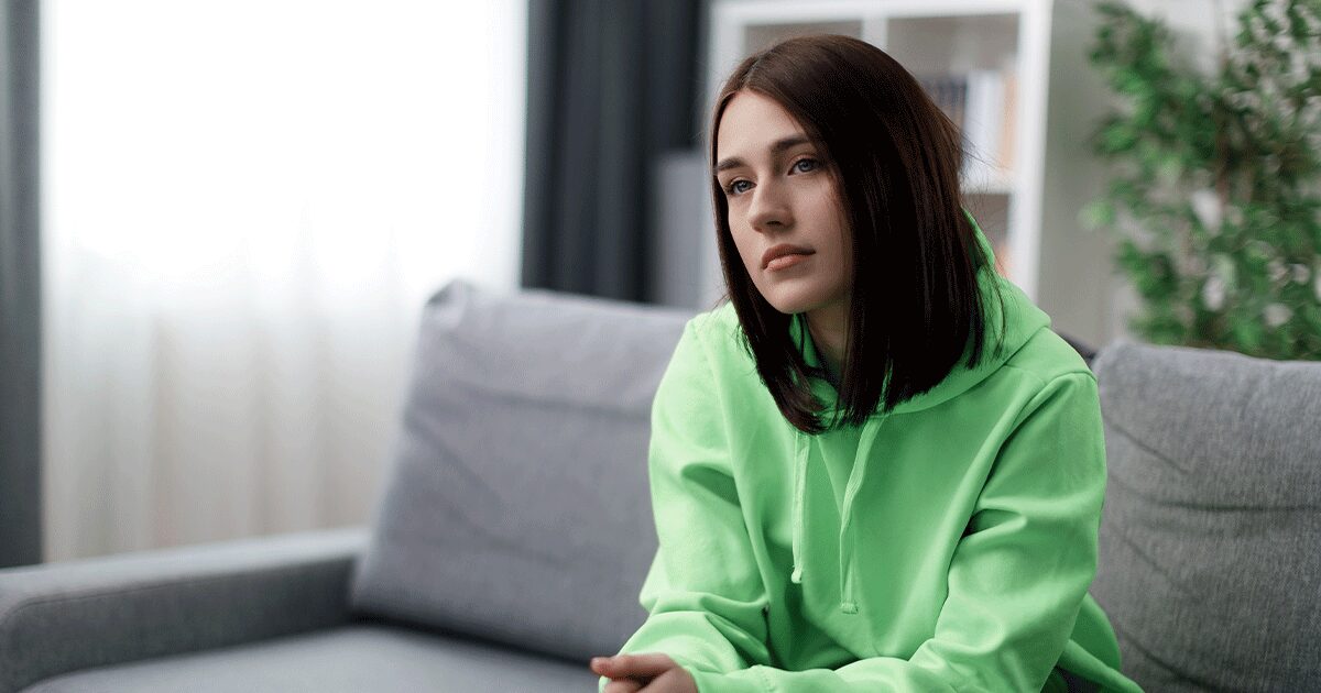 Concerned woman wondering whether her child could enter foster care after adoption.